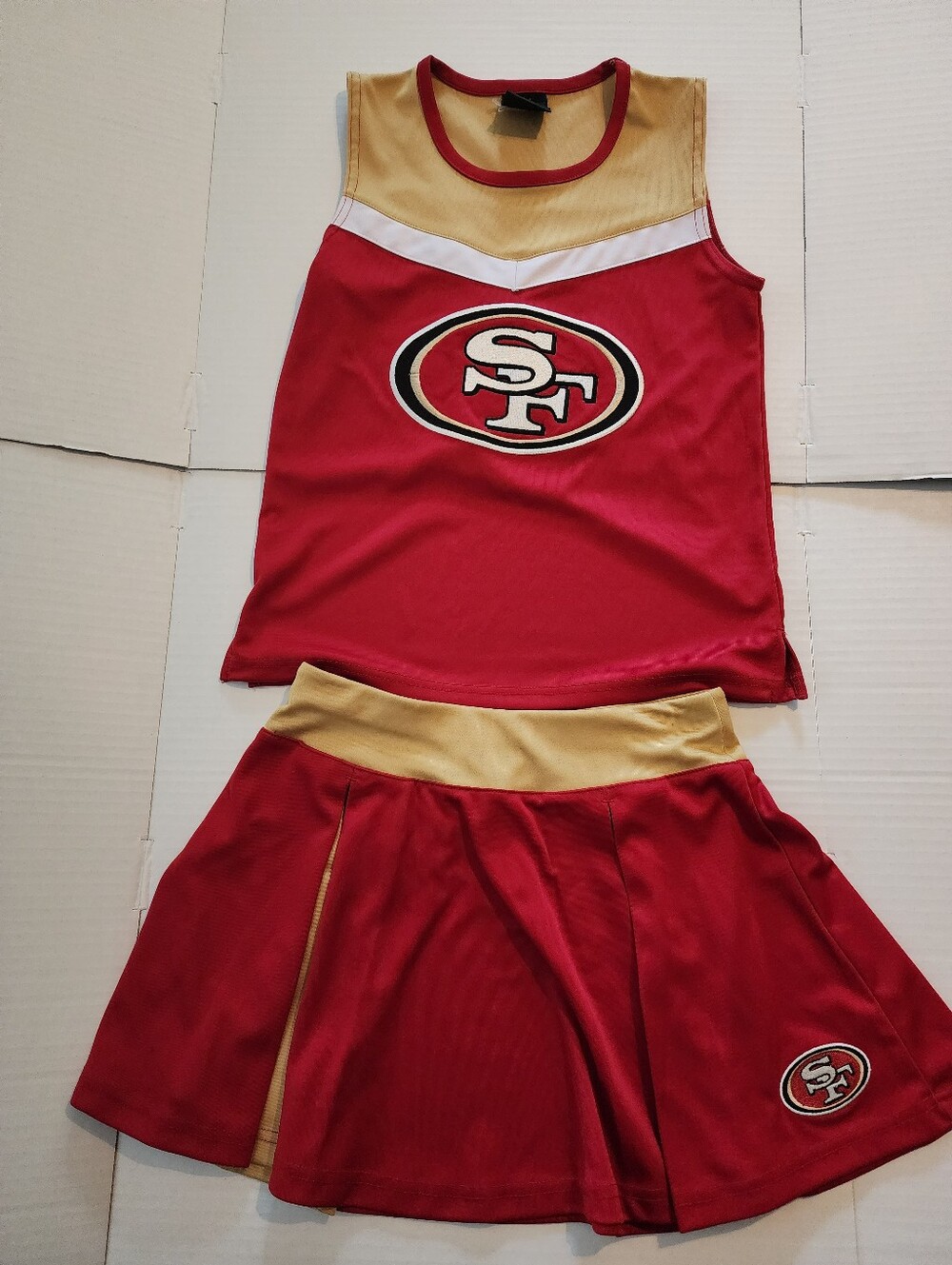 San Francisco 49ers Cheerleader Outfit